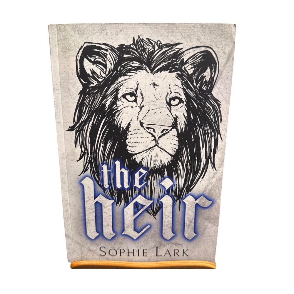 The Heir Sophie Lark Kingmakers Series Book 1 Mafia Romance Paperback Lion Cover